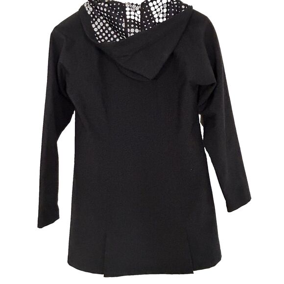 Sunice Sport Jacket Womens Size Small Protek Hooded Black Golf Outdoors Zip - Picture 7 of 9